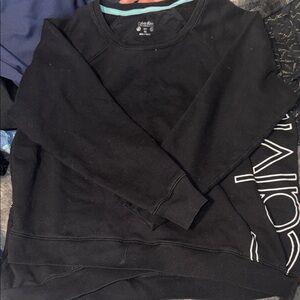 Calvin Klein Black Crewneck Sweater